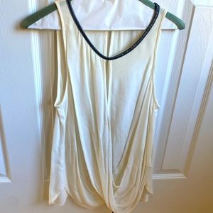 Ella Moss beautiful raton tank with leather trim